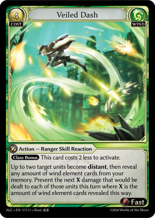Veiled Dash, Alchemical Revolution 171
