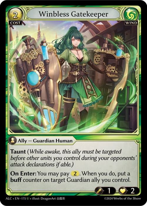 Winbless Gatekeeper, Alchemical Revolution 175