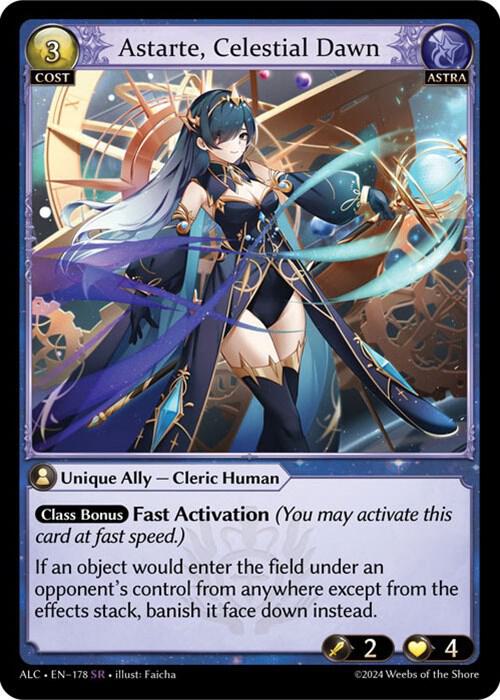 Astarte, Celestial Dawn, Alchemical Revolution 178