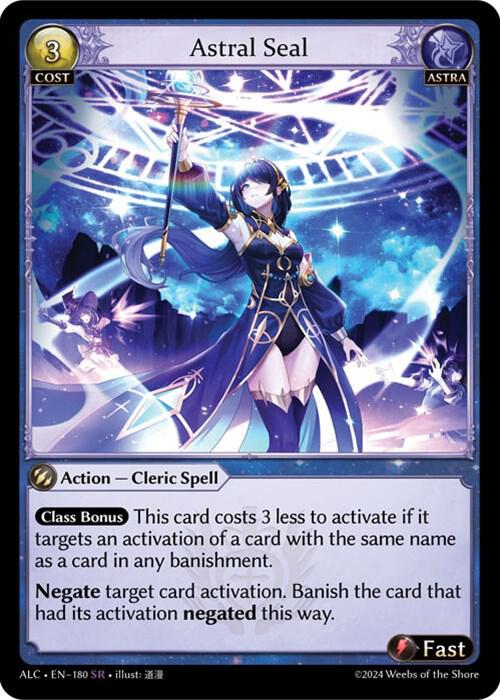 Astral Seal, Alchemical Revolution 180