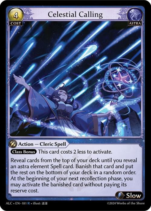 Celestial Calling, Alchemical Revolution 181