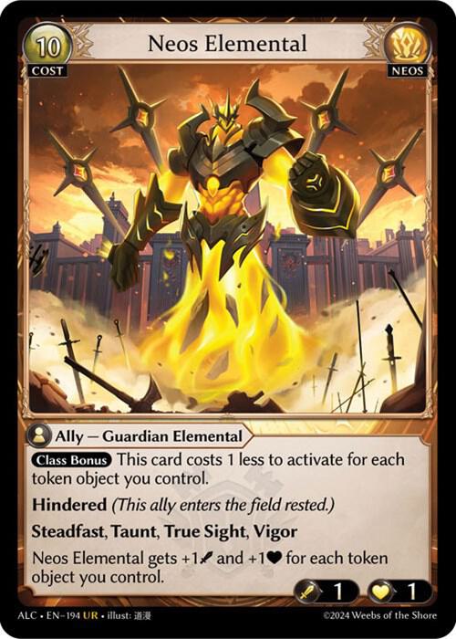 Neos Elemental, Alchemical Revolution 194