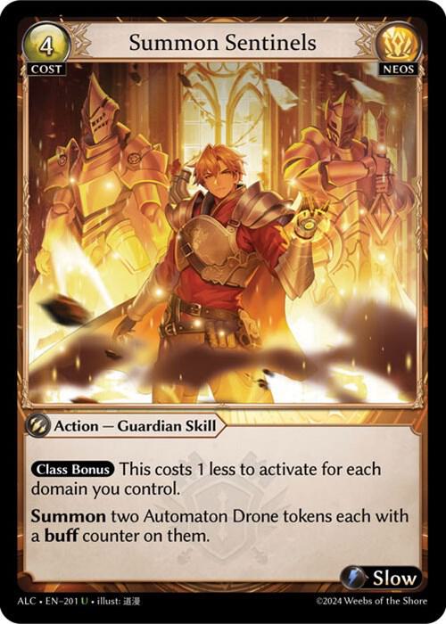 Summon Sentinels, Alchemical Revolution 201