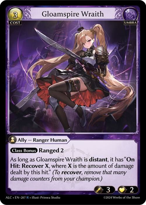Gloamspire Wraith, Alchemical Revolution 207