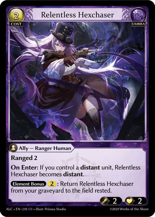 Relentless Hexchaser, Alchemical Revolution 210