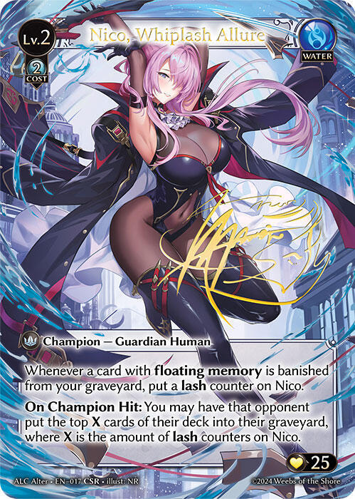 Nico, Whiplash Allure (CSR), Alchemical Revolution Alter Edition 017