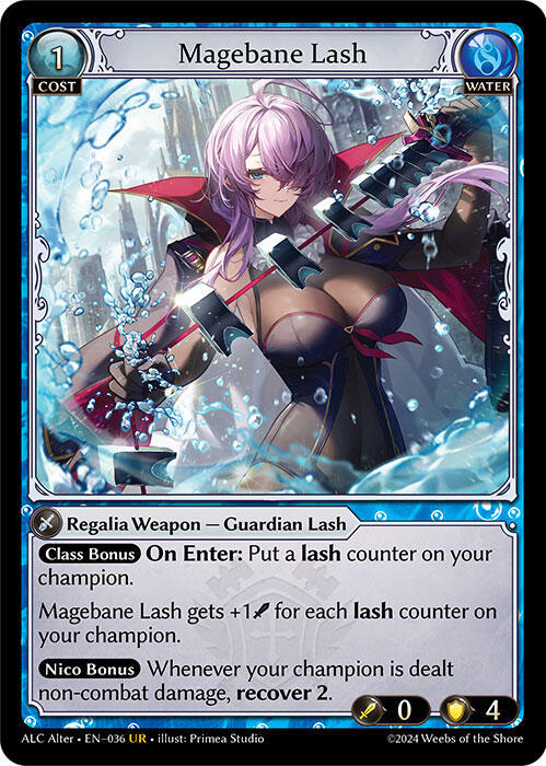 Magebane Lash, Alchemical Revolution Alter Edition 036
