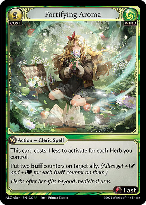 Fortifying Aroma, Alchemical Revolution Alter Edition 220