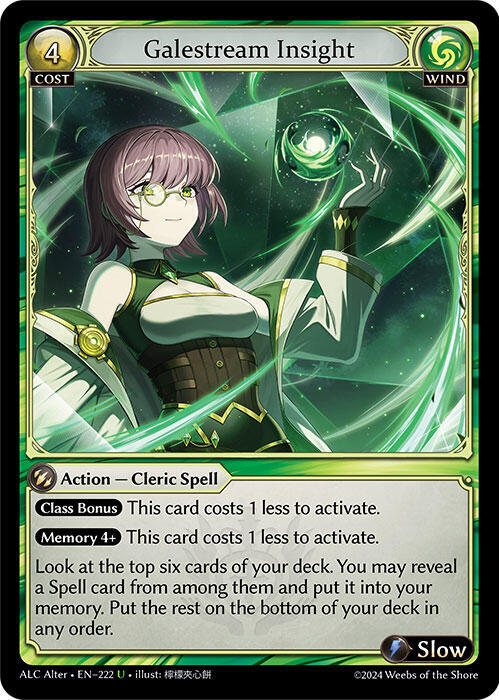 Galestream Insight, Alchemical Revolution Alter Edition 222