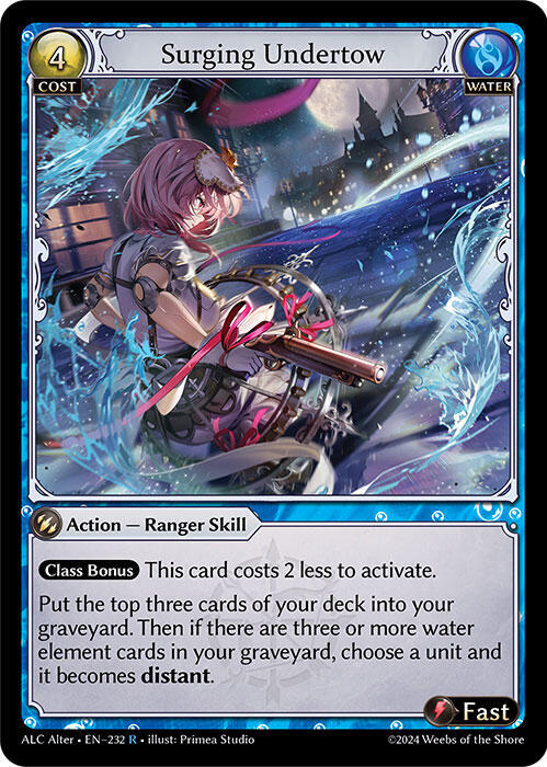 Surging Undertow, Alchemical Revolution Alter Edition 232