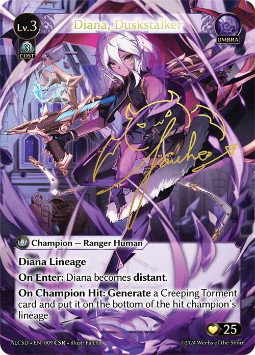 Diana, Duskstalker (CSR), Alchemical Revolution Starter Decks 009