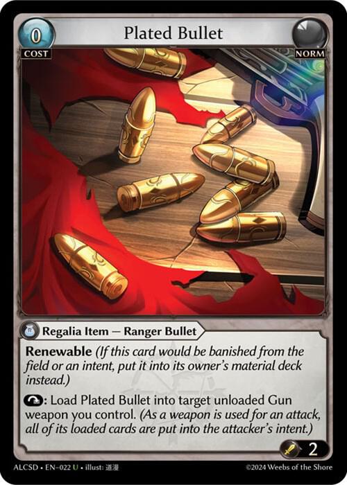 Plated Bullet, Alchemical Revolution Starter Decks 022
