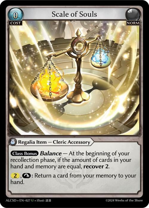 Scale of Souls, Alchemical Revolution Starter Decks 027