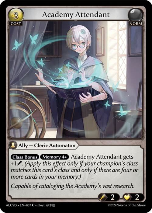 Academy Attendant, Alchemical Revolution Starter Decks 037