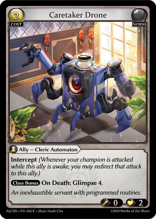 Caretaker Drone, Alchemical Revolution Starter Decks 042