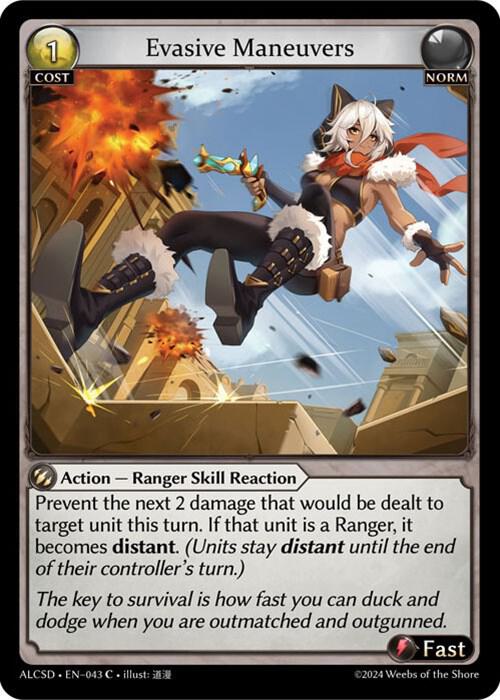 Evasive Maneuvers, Alchemical Revolution Starter Decks 043