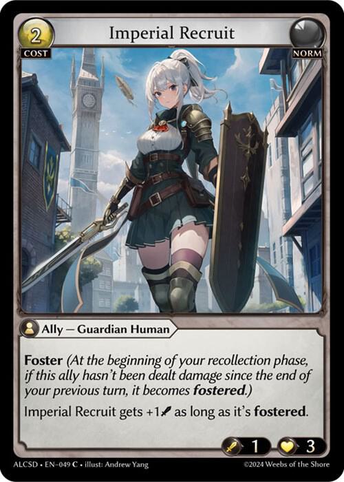 Imperial Recruit, Alchemical Revolution Starter Decks 049