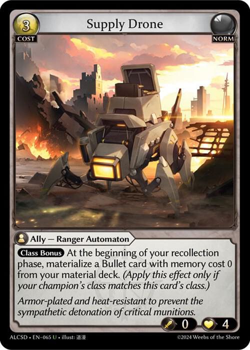 Supply Drone, Alchemical Revolution Starter Decks 065