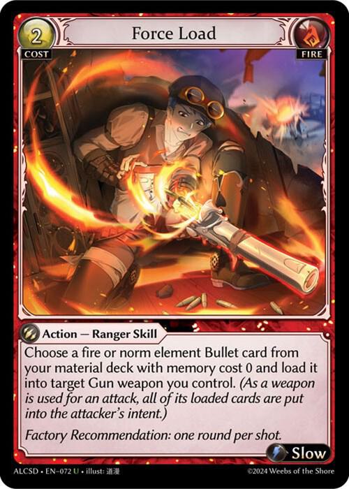 Force Load, Alchemical Revolution Starter Decks 072