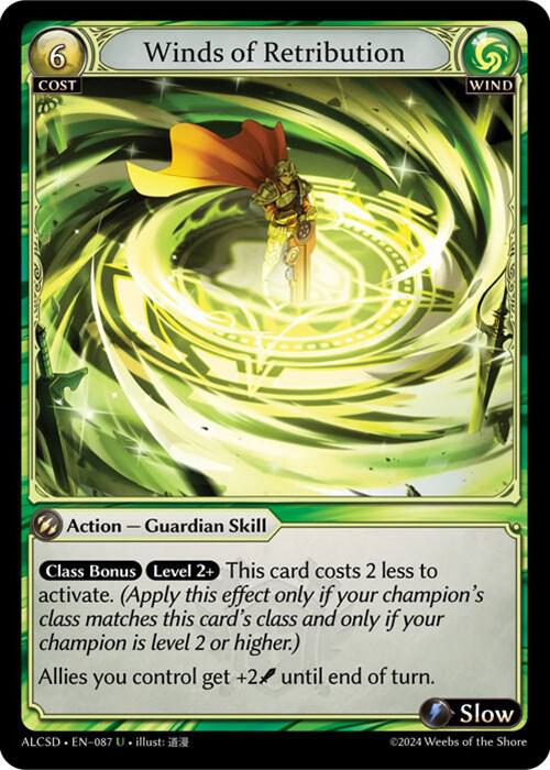 Winds of Retribution, Alchemical Revolution Starter Decks 087