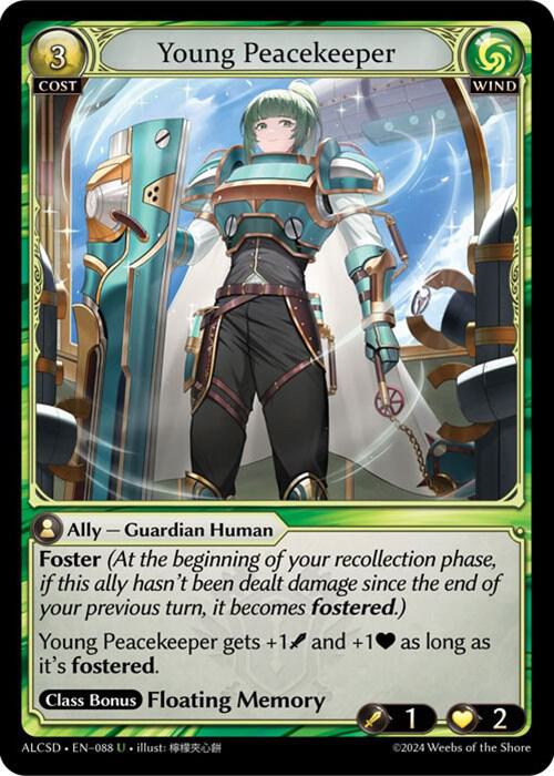 Young Peacekeeper, Alchemical Revolution Starter Decks 088