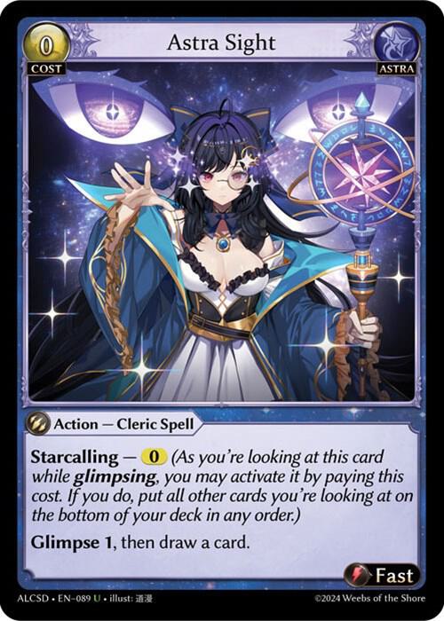 Astra Sight, Alchemical Revolution Starter Decks 089