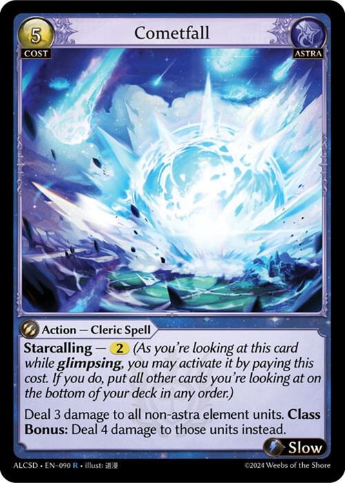 Cometfall, Alchemical Revolution Starter Decks 090