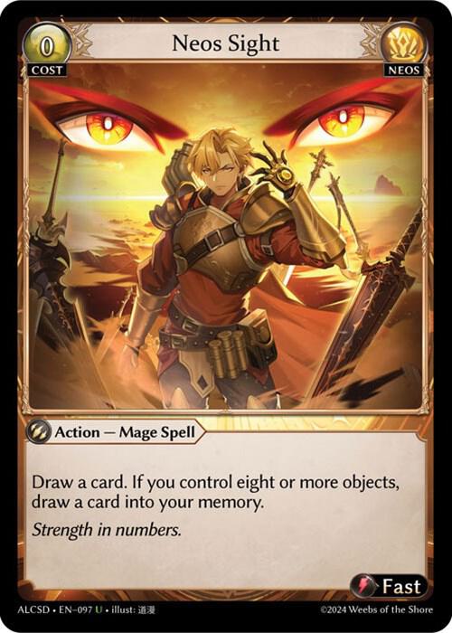 Neos Sight, Alchemical Revolution Starter Decks 097
