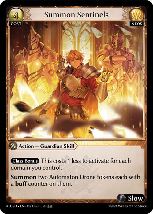 Summon Sentinels, Alchemical Revolution Starter Decks 102