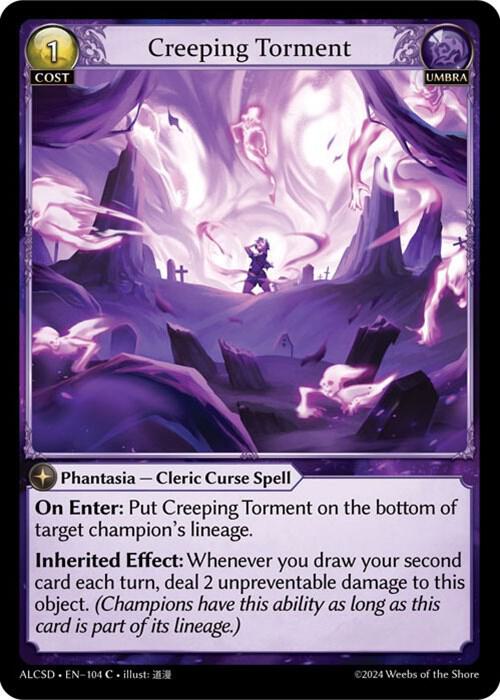 Creeping Torment, Alchemical Revolution Starter Decks 104