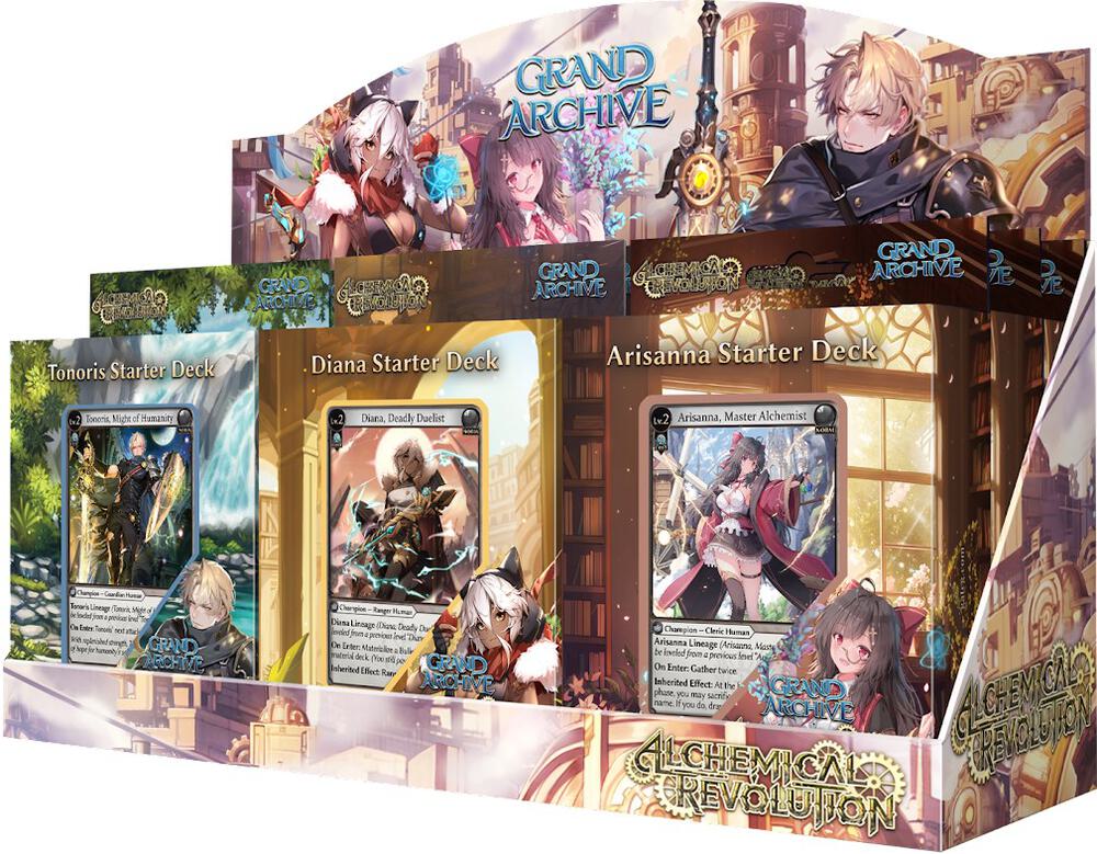 Alchemical Revolution Starter Deck Display, Alchemical Revolution Starter Decks P531500