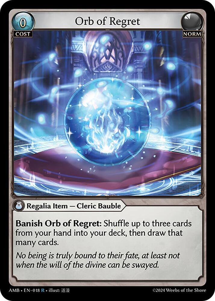 Orb of Regret, Mortal Ambition 018