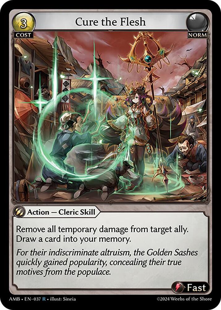 Cure the Flesh, Mortal Ambition 037