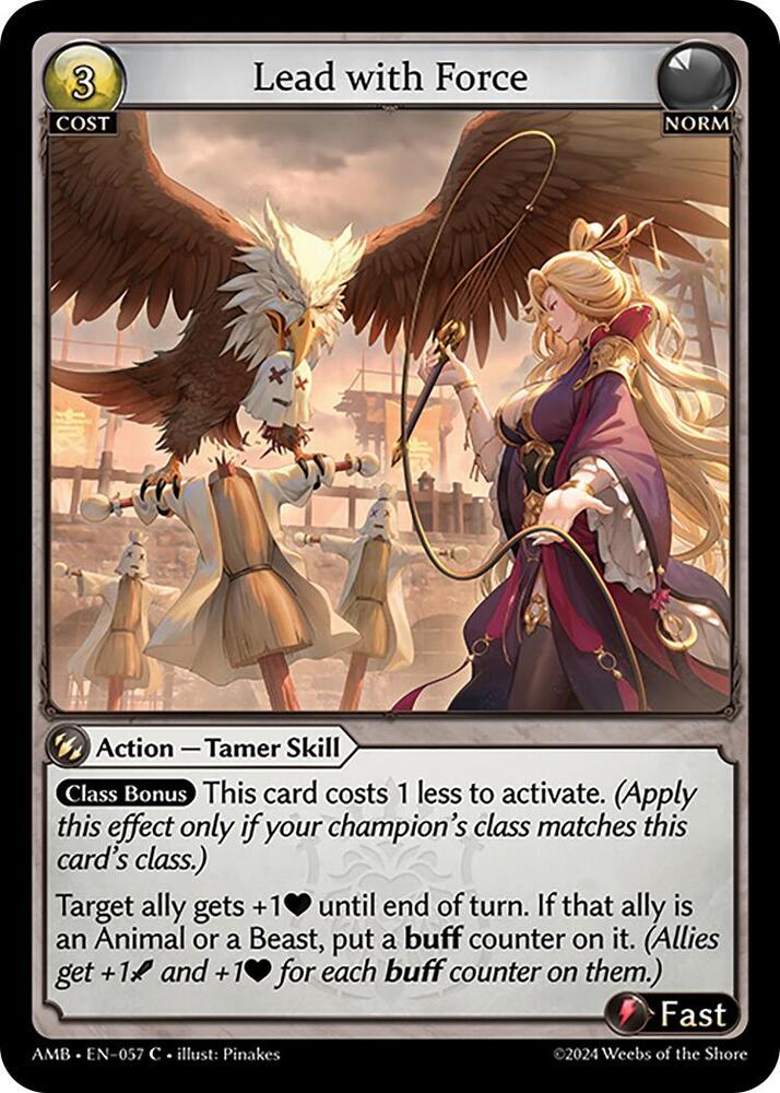 Lead with Force, Mortal Ambition 057