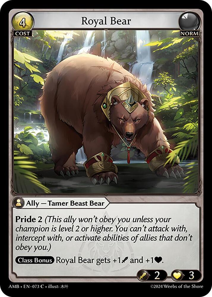 Royal Bear, Mortal Ambition 073