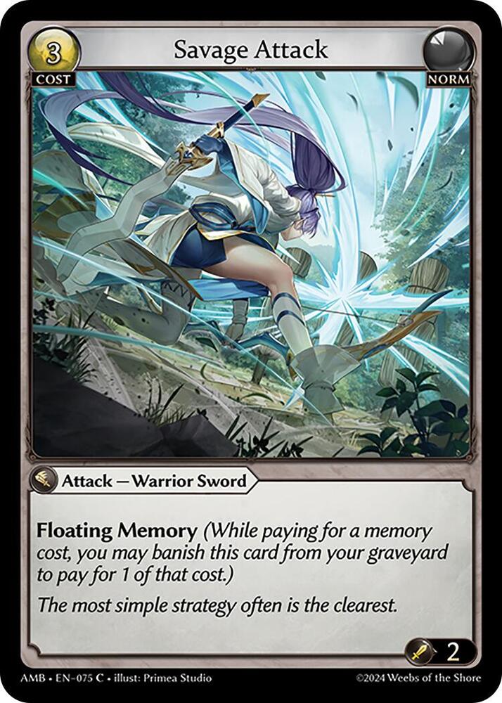 Savage Attack, Mortal Ambition 075
