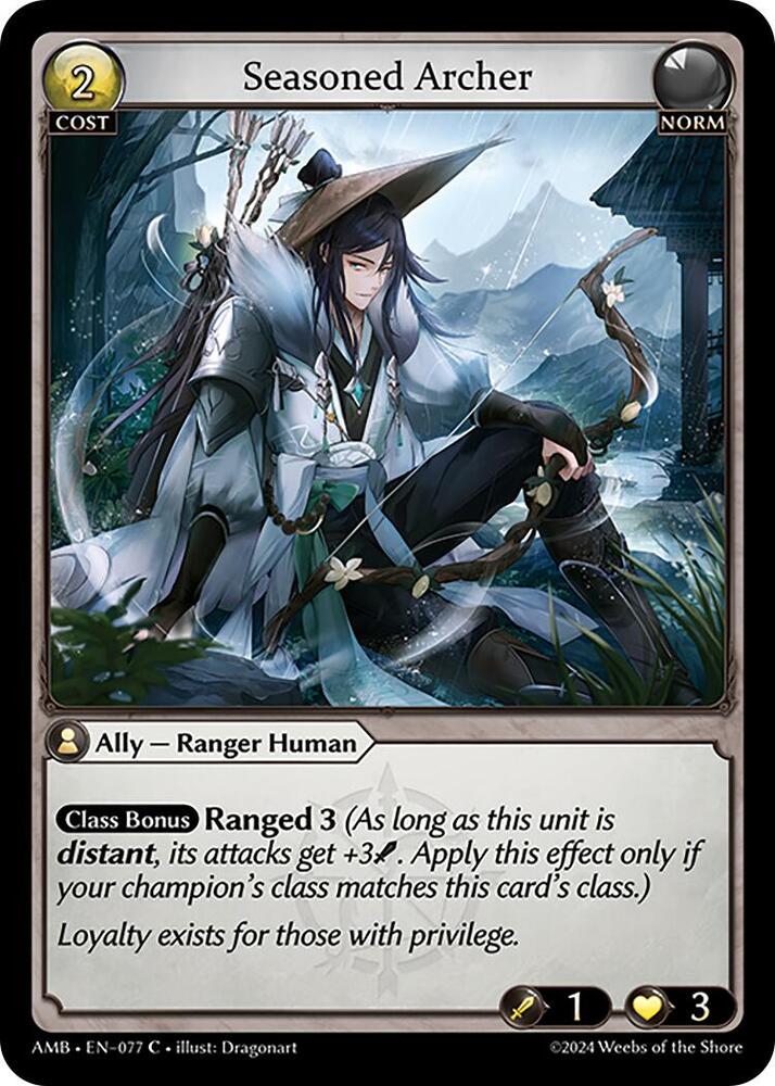 Seasoned Archer, Mortal Ambition 077