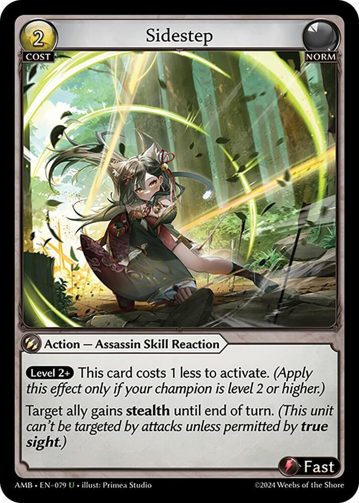 Sidestep, Mortal Ambition 079