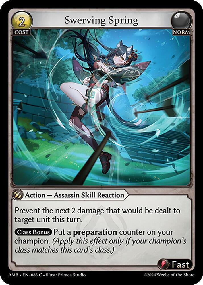 Swerving Spring, Mortal Ambition 085