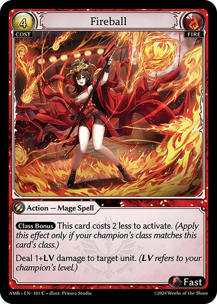 Fireball, Mortal Ambition 101