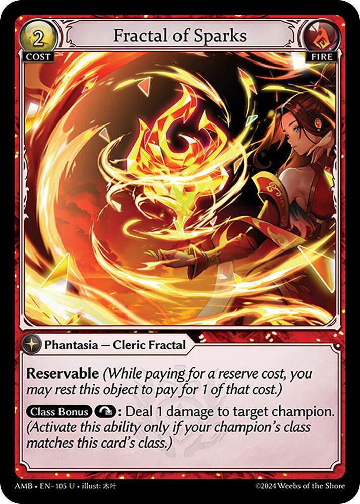 Fractal of Sparks, Mortal Ambition 105