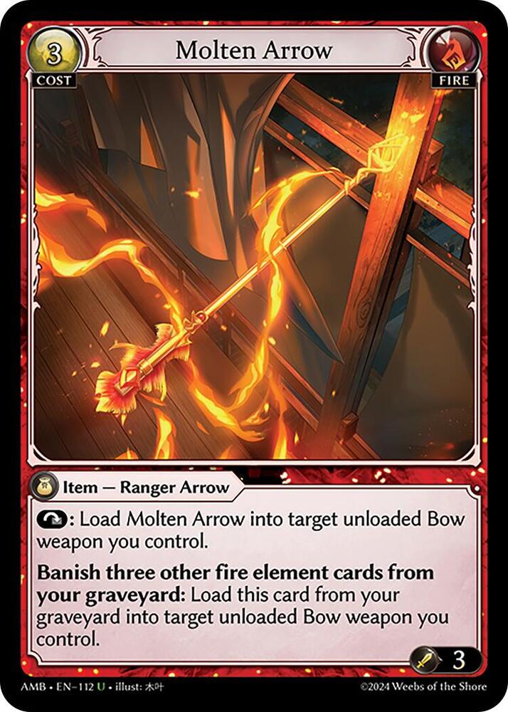 Molten Arrow, Mortal Ambition 112