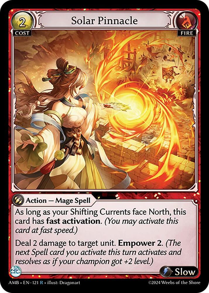 Solar Pinnacle, Mortal Ambition 121