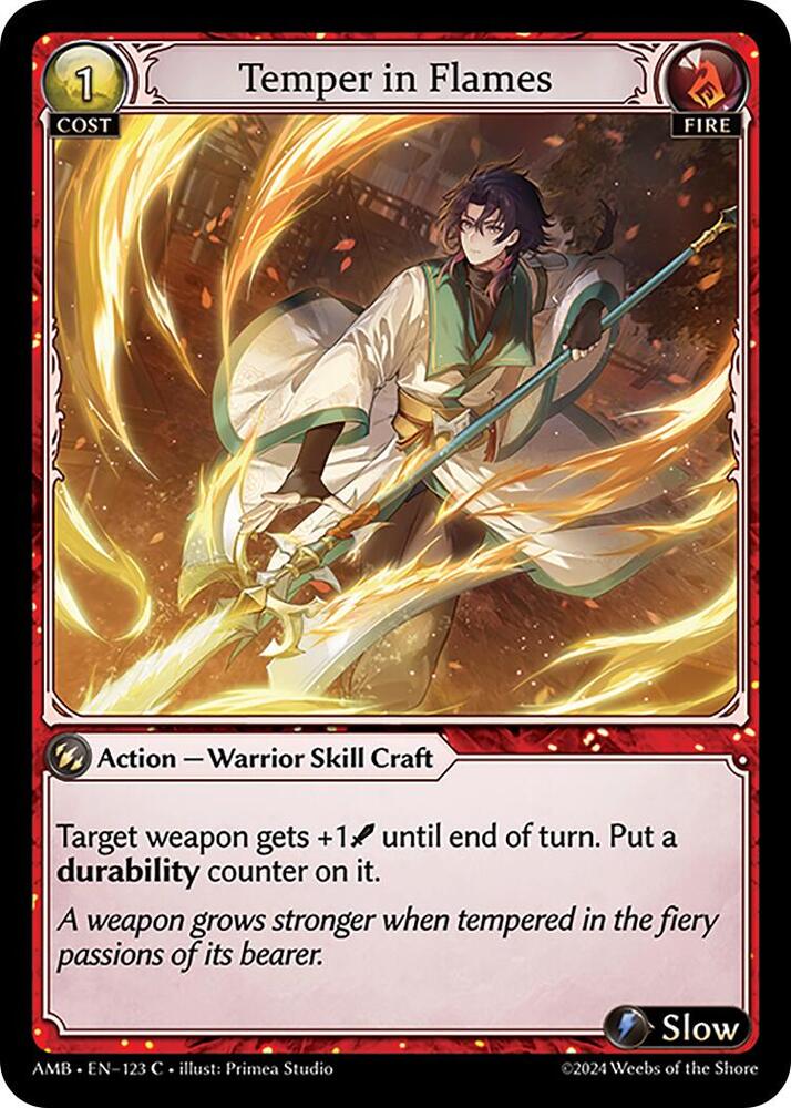Temper in Flames, Mortal Ambition 123