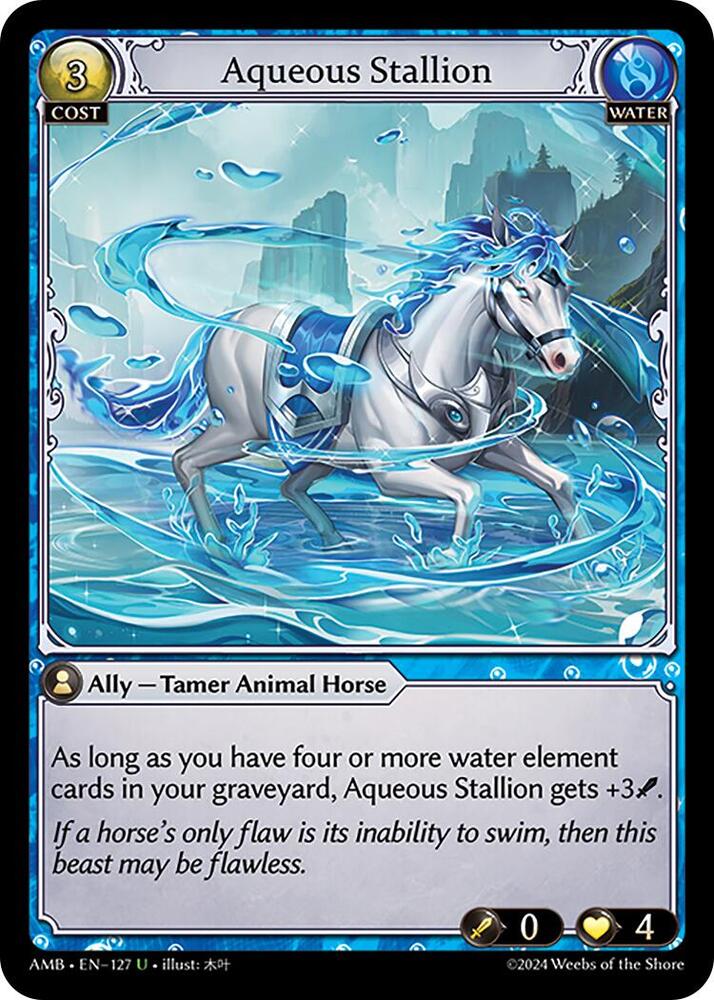 Aqueous Stallion, Mortal Ambition 127