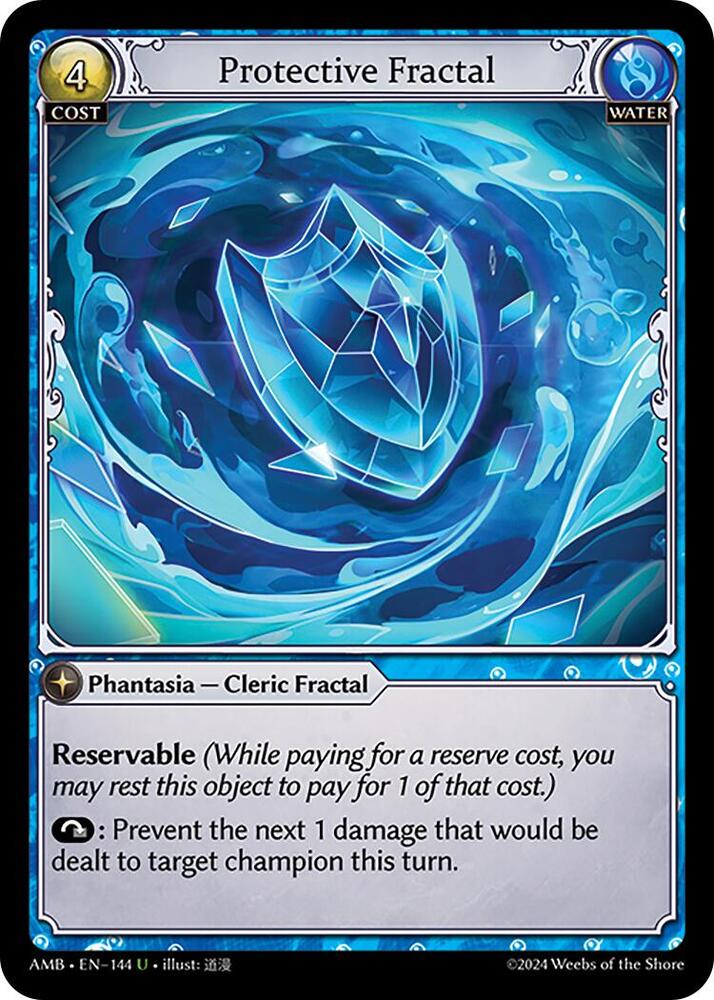 Protective Fractal, Mortal Ambition 144