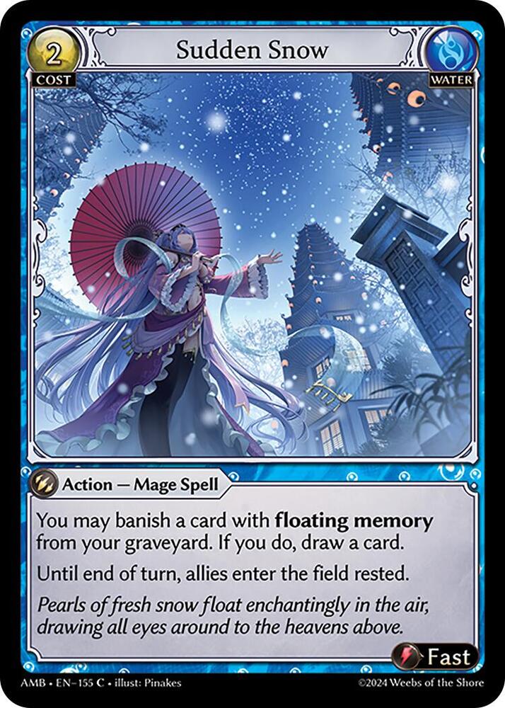 Sudden Snow, Mortal Ambition 155
