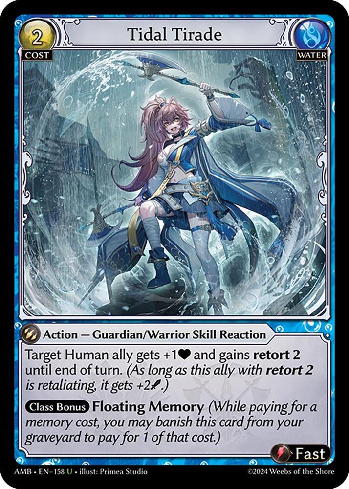Tidal Tirade, Mortal Ambition 158