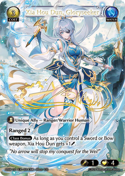 Xia Hou Dun, Gloryseeker (CSR), Mortal Ambition 164