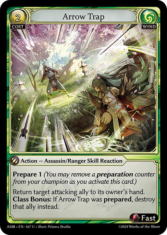 Arrow Trap, Mortal Ambition 167